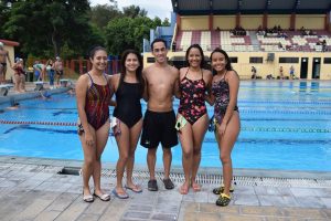 Nadadores ganan 1°, 2° y 3° en Juegos Deportivos Universitarios
