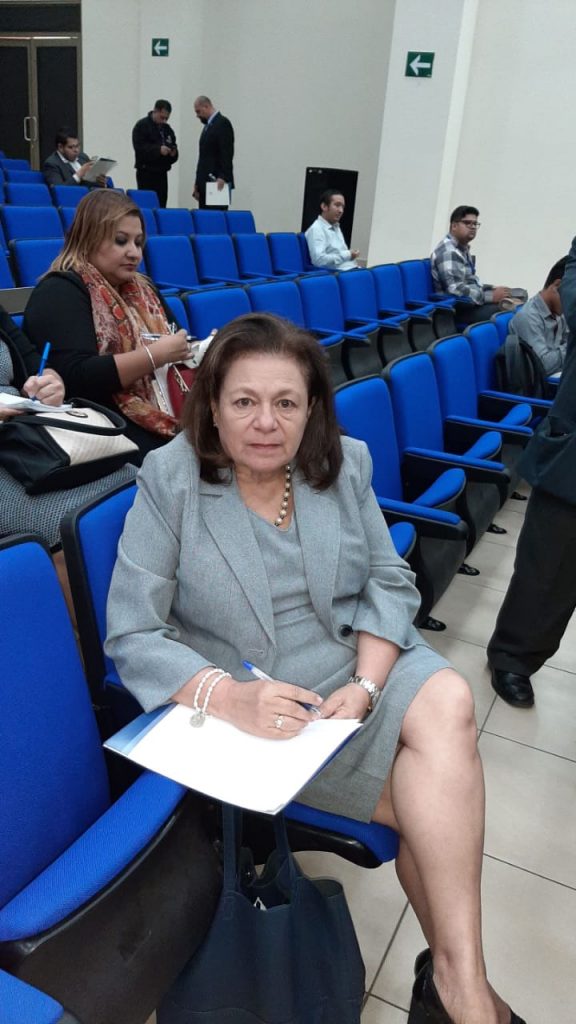 Licda. Annette Rebeca Berríos de González, docente de la Facultad de Jurisprudencia y Ciencias Sociales UJMD