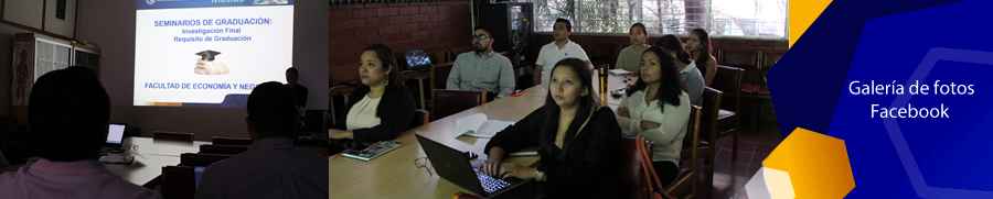 Capacitación Seminario de graduación Facultad de Economía, Empresa y Negocios