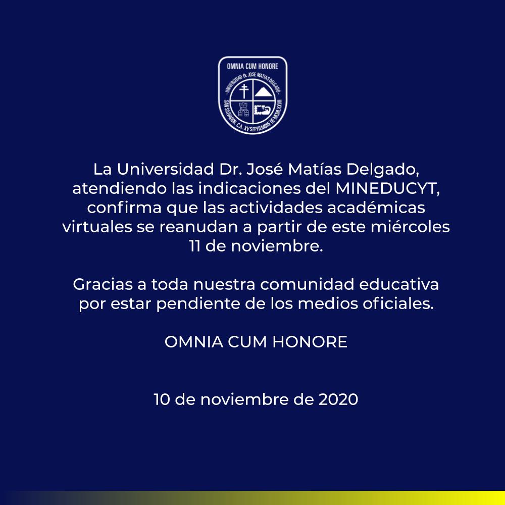 Comunicado 10 noviembre